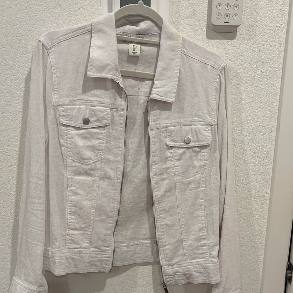 Rachel Zoe Light Gray Denim Jacket